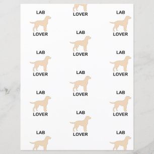 Papier ampoule de laboratoire jaune