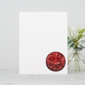 Papier Amusant Emoticon framboise (Debout devant)