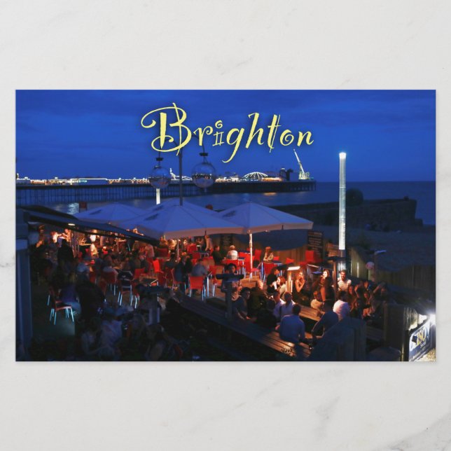 Papier Amusez-vous à Brighton ! (Devant)