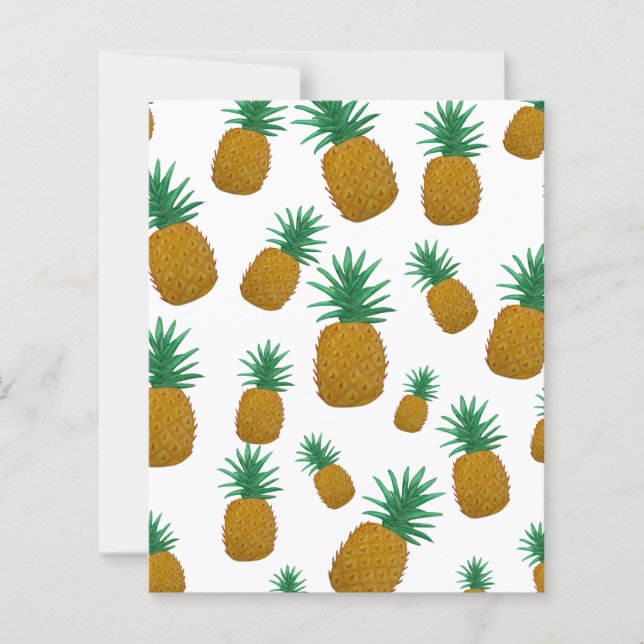Papier Ananas dansant (Devant)