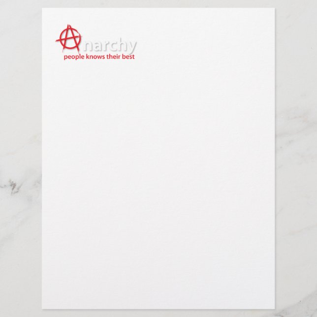 Papier Anarchie (Devant)