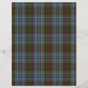 Papier Anderson Clan Family Tartan