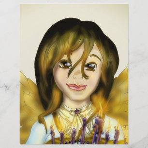 Papier Ange de Chanukah