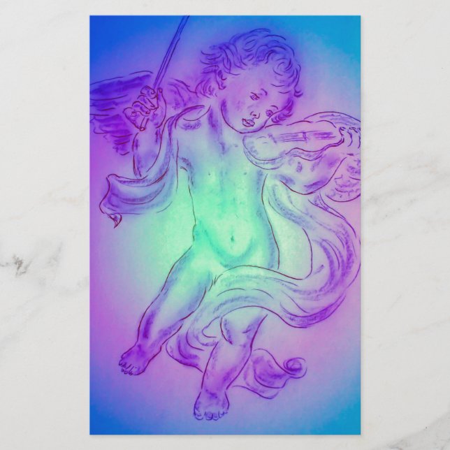 Papier Ange Joyeux Noël (Devant)