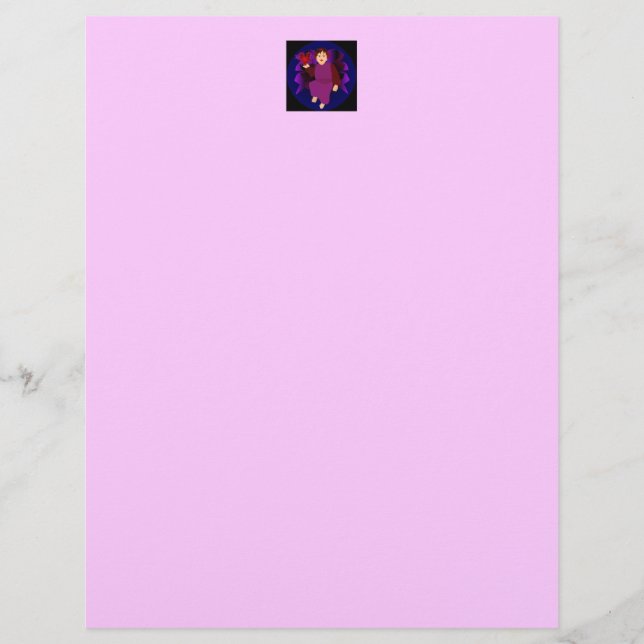 Papier Angel Des Coeurs I (Devant)