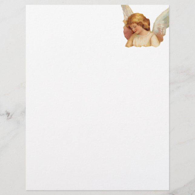 Papier Angel en bas (Devant)