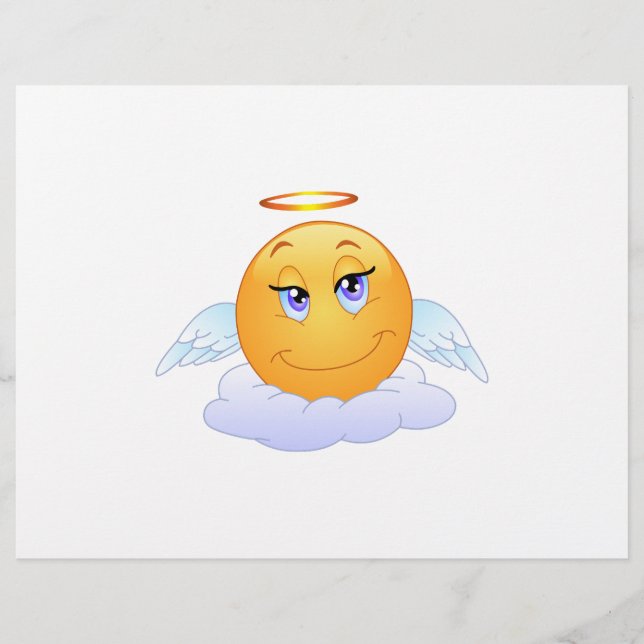 Papier Angel smiley (Devant)