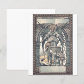 Papier Anges gardiens avec l'enfant Jésus (Devant / Derrière)