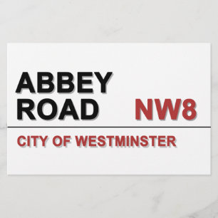 Papier Angleterre d'Abbey Road