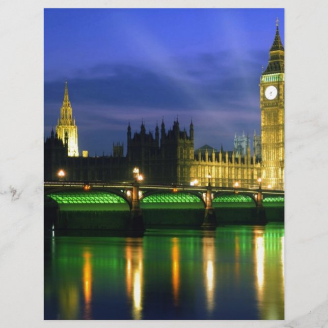 Papier Angleterre Paysage (Devant)