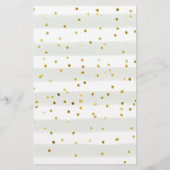 Papier Animal de ferme verdure Garçon Baby shower bébé vi (Dos)