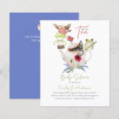 Papier Animal Magic Tea Party Budget du Baby shower (Devant / Derrière)