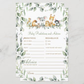 Papier Animaux australiens Prédictions et conseils pour b (Devant / Derrière)