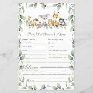 Papier Animaux australiens Prédictions et conseils pour b