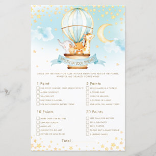 Papier Animaux de ballon à air chaud Ce qui est dans votr