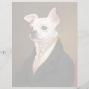 Papier Animaux de bébés cutest   Royal Chihuahua Portrait