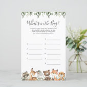 Papier Animaux des bois Guess Baby Guess Qu'y a-t-il dans (Debout devant)