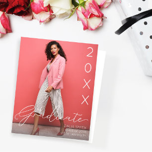 Papier Année de classe budgétaire Faire-part de la photo