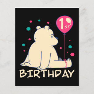 Papier Anniversaire 1 an   Bébé de 1 an   Premier cadeau 
