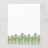 Papier Anniversaire de enfant de Camper Happy Camper Camp (Dos)