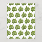 Papier Anniversaire de enfant de la partie de l'appel bud (Dos)