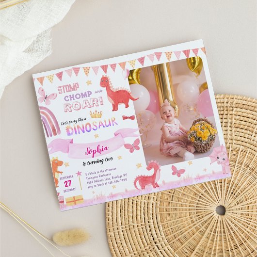 Papier ANNIVERSAIRE DE ENFANT photo BUDGET Girly Pink Din