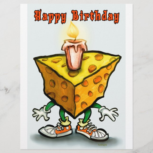 Papier Anniversaire du fromage (Devant)