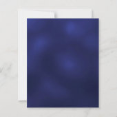 Papier Anniversaire marine bleu or diamant invitation pho (Dos)