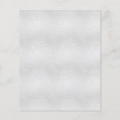 Papier Anniversaire parties scintillant bleu argenté invi (Dos)