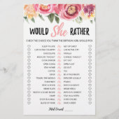 Papier Anniversaire Plutôt éditable jeu (Devant)