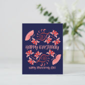 PAPIER ANNIVERSAIRE SOUHAITE DE MAMAN (Debout devant)