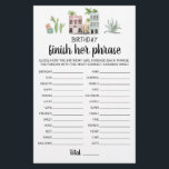 Papier Anniversaire Terminer son phrase Anniversaire jeu<br><div class="desc">Achetez ce jeu à thème de voyage modifiable et profitez de la haute qualité Finissez sa carte de phrase pour votre événement! Aquarelle de voyage thème design.</div>