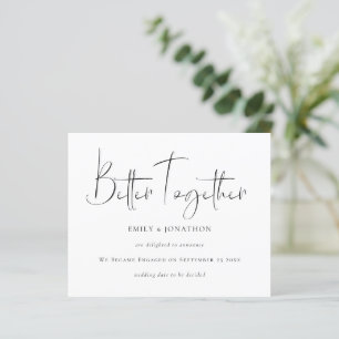 Papier Annonce de collaboration Budget Better Together