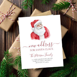 Papier Annonce de déménagement pour les fêtes de Noël à p