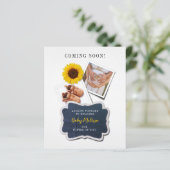 Papier Annonce de grossesse Budget à venir (Debout devant)