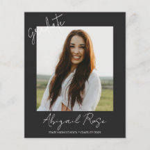 Annonce de la fête de remise des diplômes en photo