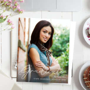 Papier Annonce de remise de diplôme avec modification de 