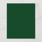 Papier Annonce de remise de diplôme universitaire verte e (Dos)