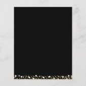 Papier Annonce de remise des diplômes avec photo et scrip (Dos)