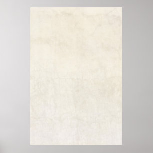  papier Antiek Ivory Parchment Background Poster