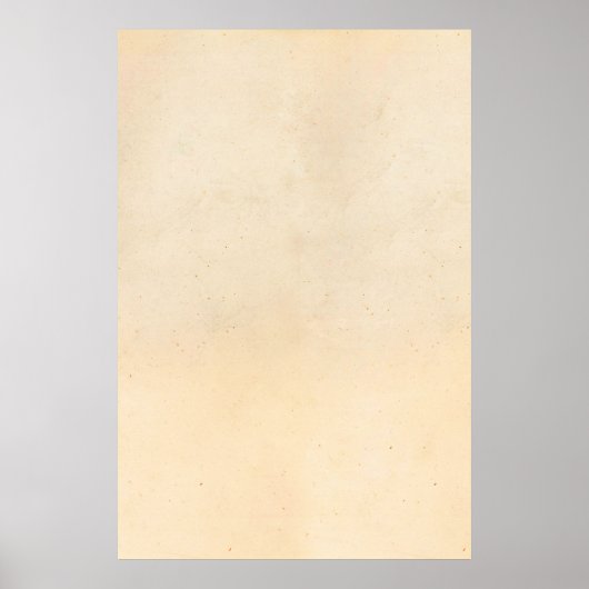 papier Antiek Sjabloon voor perkament blanco Poster (Voorkant)