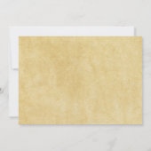 Papier antique 3 Photos - Faire-part de mariage (Dos)