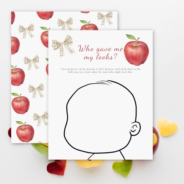 Papier Apple - Qui m'a donné mon look baby game (Créateur téléchargé)