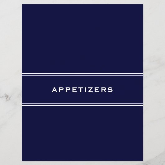 Papier Application de division de recettes Appetits Bleu (Devant)