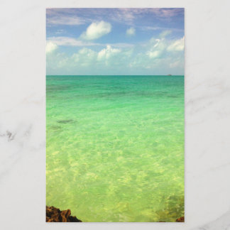 Papier Aqua Green Ocean | Turks and Caicos Photo