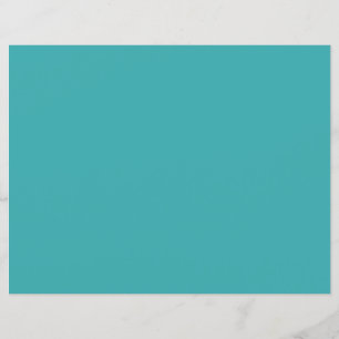 Papier Aqua tropical / Turquoise couleur solide SW 6767