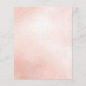 Papier aquarelle bachelorette qui a dit le jeu (Dos)