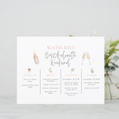 Papier Aquarelle Bachelorette week-end (Debout devant)