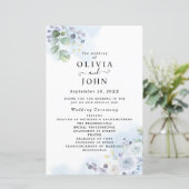 Papier Aquarelle bleu clair (Debout devant)