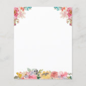 Papier Aquarelle Budget Religieux Pâques Brunch Chasse au (Dos)